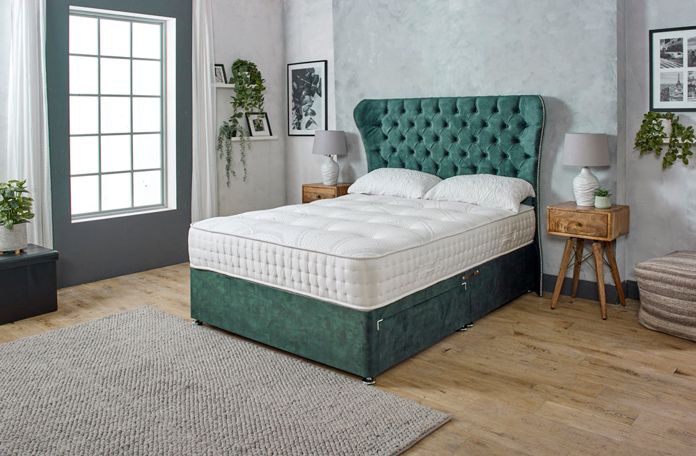 Single Divan Beds With Mattress And Headboard